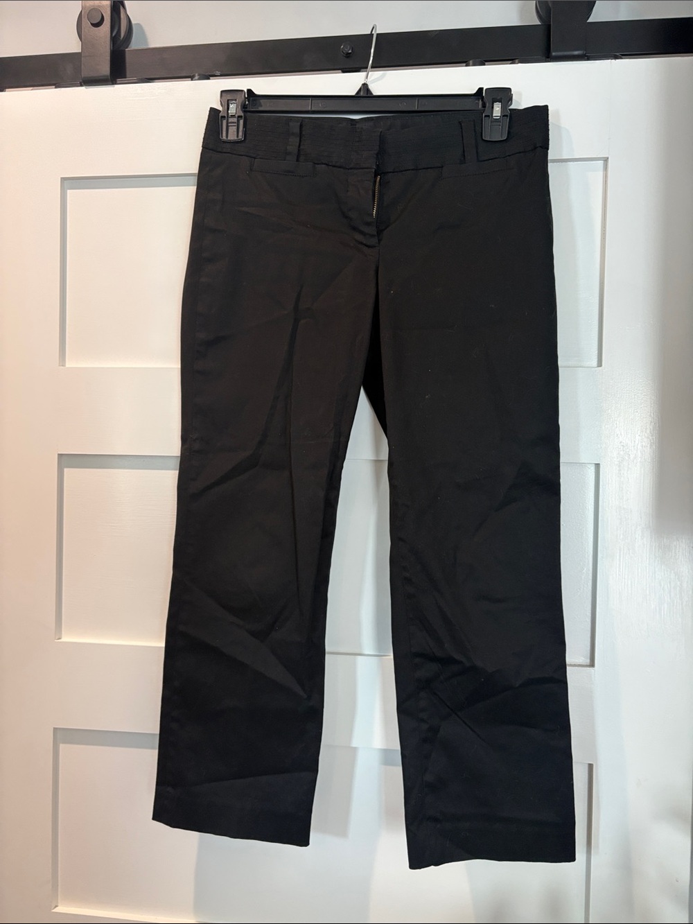 J. Crew Black City Fit Capris